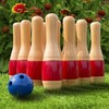 Toy Time Lawn Bowling Game / Skittle Ball for Indoor / Outdoor for Toddlers, Kids, Adults (11 Inch) 369311AIZ
